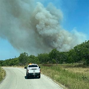 Wildfire conditions Aug 2023